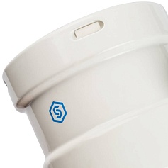 STOUT  Элемент дымохода  горизонтальный DN80  п/м с патрубком для отвода конденсата