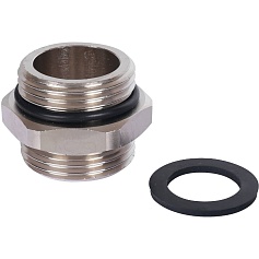 STOUT  Насосно-смесительный узел с термостатическим клапаном 20-43°C жидкокристаллическим термометром, с насосом UPSO 25-65, 130 mm