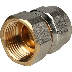 STOUT   Переходник с внутренней резьбой 3/4"х20 для металлопластиковых труб винтовой