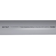 STOUT SKB-0002-110100 STOUT D 110 х 1000 мм Труба канализационная бесшумная