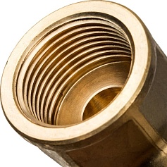 STOUT  Угольник-переходник с внутренней резьбой 25xG 3/4" для труб из сшитого полиэтилена аксиальный