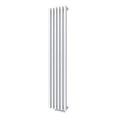 Радиатор STOUT TUBE QUADRO QV40-1750-6 CU RAL1T104S9016 (белый муар)