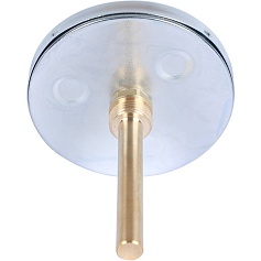 STOUT SIM-0001 Термометр биметаллический с погружной гильзой. Корпус Dn 100 мм, гильза 100 мм 1/2", 0...120°С