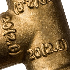 STOUT  Тройник равнопроходный 20x20x20  для труб из сшитого полиэтилена аксиальный