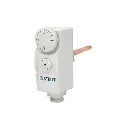 Термостат погружной механический STOUT 0-90°С
