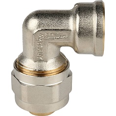 STOUT   Угольник-переходник с внутренней резьбой 1/2"х20 для металлопластиковых труб винтовой