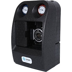 STOUT SDG-0038 Насосная группа с теплообменником 28 пластин,с насосом Grundfos UPSO 25-65 в теплоизоляции