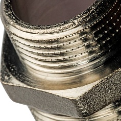 STOUT  Ниппель НН переходной никелированный 1"X3/4