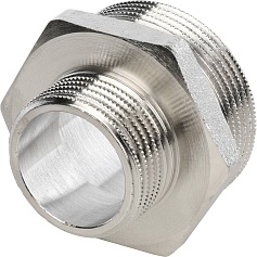 STOUT  Ниппель НН переходной никелированный 1"1/2X1