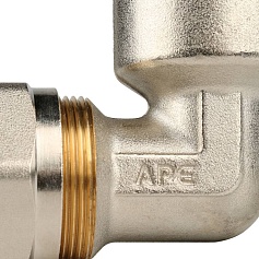 STOUT   Угольник-переходник с внутренней резьбой 1"x26 для металлопластиковых труб винтовой