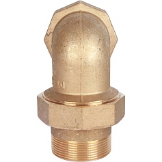 STOUT  Разъемное угловое  соединение "американка" ВН, уплотнение под гайкой o-ring кольцо 2"