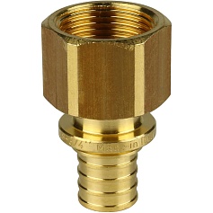 STOUT  Переходник с внутренней резьбой 20xG 3/4" для труб из сшитого полиэтилена аксиальный