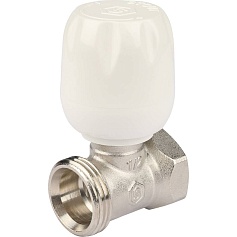 STOUT SVRs Клапан ручной терморегулирующий с неподъемным шпинделем, прямой 1/2"
