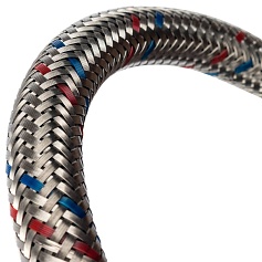 STOUT SHF-НВ Гибкая подводка для воды  НР 3/8 х ВР 1/2,  длина 600 мм