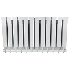 STOUT ALPHA 500 12 секций радиатор биметаллический боковое подключение (белый RAL 9016)