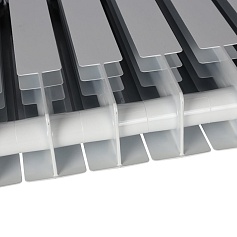 STOUT VEGA 500 10 секций радиатор биметаллический боковое подключение (белый RAL 9016)