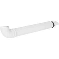 STOUT SCR-6010-251000 STOUT Комплект дымохода Антилед УНИВЕРСАЛЬНЫЙ традиц. коакс. D60/100, L1000 (хомут, фланец, втулка, адаптер, рабочая длина 750 мм)кроме Immergas, Navien D75/100 стар.