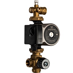 *SDG-0020-001002 STOUT Насосно-смесительный узел с термостатическим клапаном; Grundfos UPSO 25-65 130