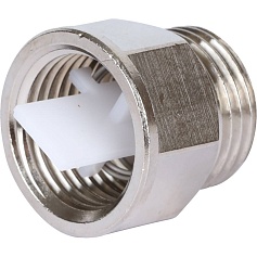 STOUT  Клапан отсекающий, обратный, 1/2" никель.