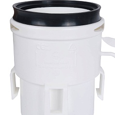 STOUT   Элемент дымохода конденсац. к-т адаптеров для гибкой трубы DN80