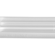 STOUT  STYLE 500 4 секции радиатор биметаллический боковое подключение (белый RAL 9010)