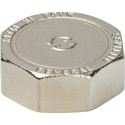 STOUT  Заглушка ВР никелированная 1"1/2