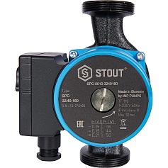 STOUT SPC-0010 SPC-0010-3240180 STOUT Насос циркуляционный 32/40-180