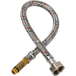 STOUT SHF-1035 Гибкая подводка для воды  M 10 (35мм) х ВР 1/2,  длина 400 мм