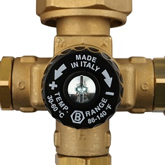 STOUT  Насосно-смесительный узел с термостатическим клапаном и байпасом, без насоса