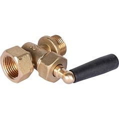 STOUT SMN-0010 Кран для манометра, ВР/НР, 1/2"