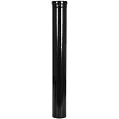 STOUT SCR-8012-601000 STOUT Удлинитель дымохода конденсац. коакс. D80(п-м)/125(п-м), L1000, ЧЕРНЫЙ