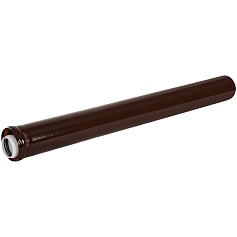 STOUT SCR-8610-701000 STOUT Удлинитель дымохода конденсац. коакс. D60(п-м)/100(п-м), L1000, КОРИЧНЕВЫЙ