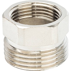 STOUT  Разъемное соединение "американка" ВН никелированное, уплотнение под гайкой o-ring кольцо 3/4