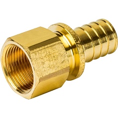 STOUT  Переходник с внутренней резьбой 25xG 3/4" для труб из сшитого полиэтилена аксиальный