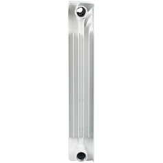 STOUT  Space 500 4 секции радиатор биметаллический боковое подключение RAL9016