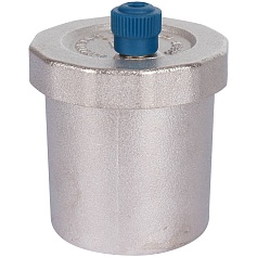 STOUT  Воздухоотводчик автоматический вертикальный выпуск, угл.подкл. нар.р. 1/2" никель.