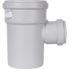 STOUT SKB-0016-115887 STOUT D 110 x 58 / 87,5° Тройник канализационный бесшумный