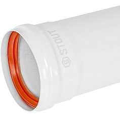 STOUT SCR-0080-001500 STOUT Удлинитель дымохода традиц. D80(п-м), L1500