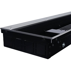 STOUT  Конвектор внутрипольный SCN 80.190.2800 (Решётка роликовая, анодированный алюминий)