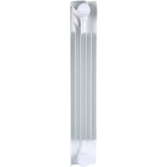 STOUT  Space 500 9 секций радиатор биметаллический нижнее правое подключение RAL9016