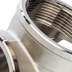 STOUT  Крестовина ВВ никелированная 2"