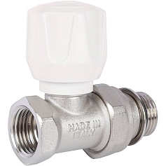 STOUT SVR Клапан ручной терморегулирующий прямой 1/2" (с дополнительным уплотнением)