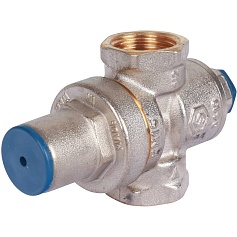 STOUT  Редуктор давления PN16 вн/вн 1/2" с выходом под манометр