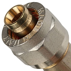 STOUT   Тройник равнопроходный 16х16х16 для металлопластиковых труб винтовой