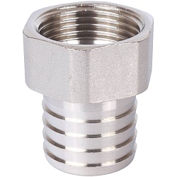 STOUT  Штуцер ВР никелированный 1"x30