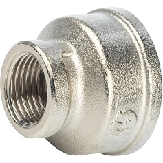 STOUT  Муфта ВВ переходная никелированная 1"X1/2