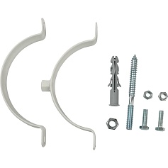 STOUT   Элемент дымохода  хомут крепежный  DN100, для крепления к стене.