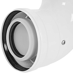 STOUT SCR-8610-000090 STOUT Отвод 90° конденсац. коакс. D60(п-м)/100(п-м)