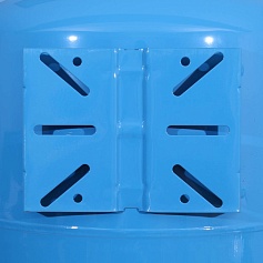 STOUT STW-0002 Расширительный бак, гидроаккумулятор 80 л. вертикальный (цвет синий)