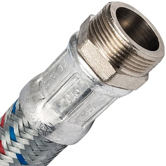 STOUT SHF-НВ Гибкая подводка для воды  НР 1 1/4 х ВР 1 1/4,  длина 800 мм